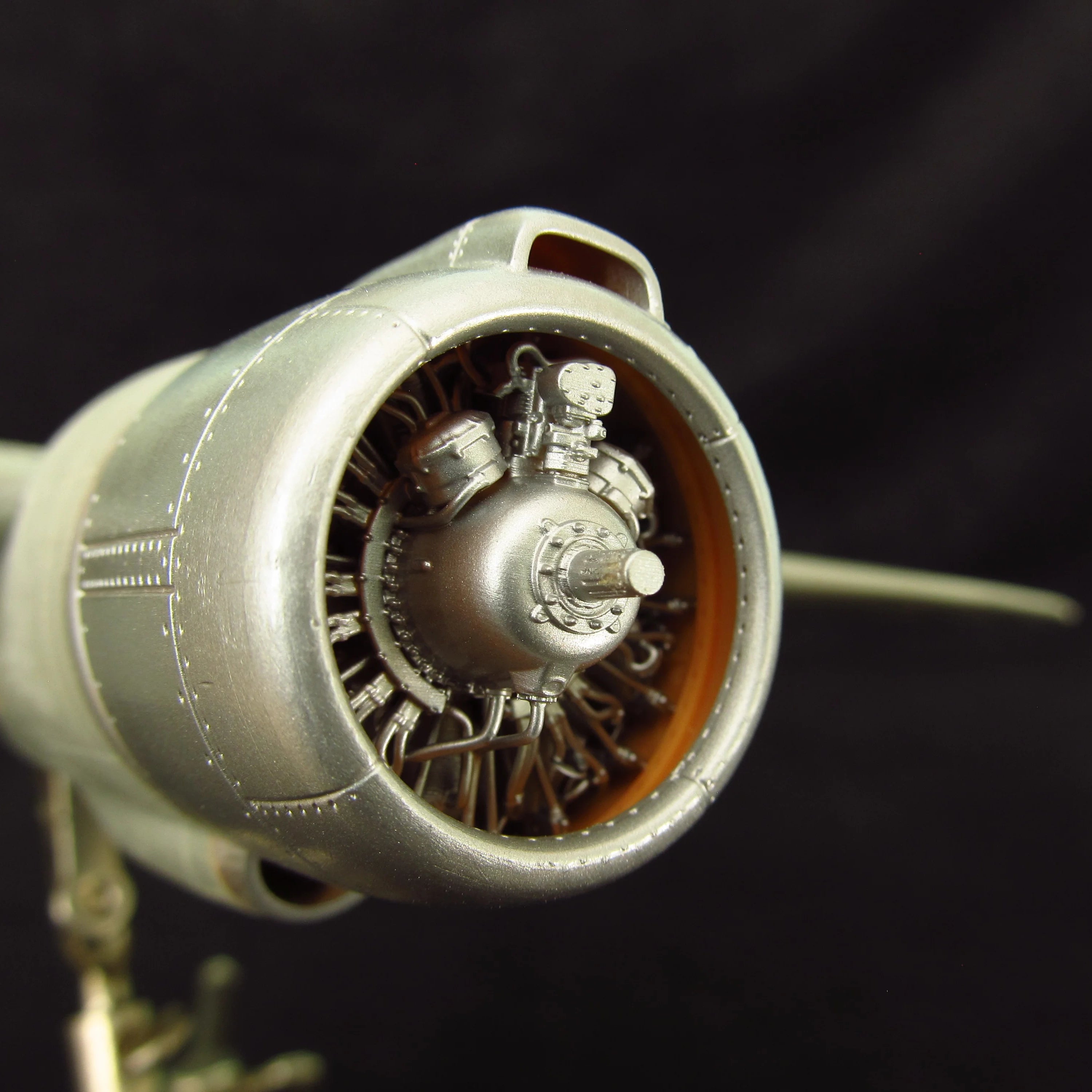 PV-1 Ventura, Cowlings, Propeller and Engines Detailing set (3D-Printed) Scale 1:48 (Recommended for kit: Revell, Academy) Metallic Details MDR48252 - For Aircraft Kit Model