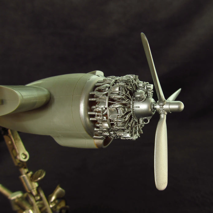 PV-1 Ventura, Propeller set Detailing set (3D-Printed) Scale 1:48 (Recommended for kit: Revell, Academy) Metallic Details MDR48253 - For Model Aircraft Kits
