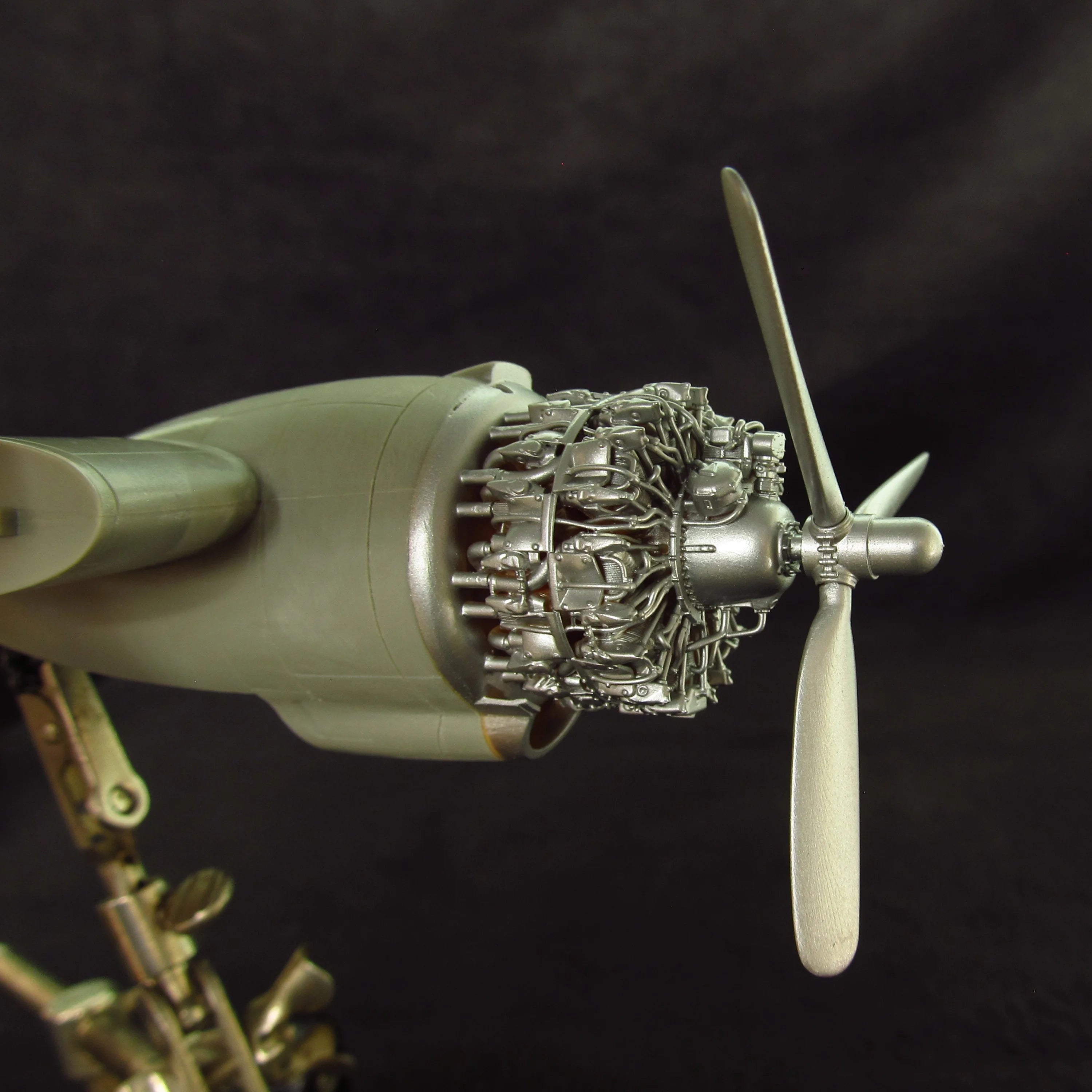 PV-1 Ventura, Propeller set Detailing set (3D-Printed) Scale 1:48 (Recommended for kit: Revell, Academy) Metallic Details MDR48253 - For Model Aircraft Kits