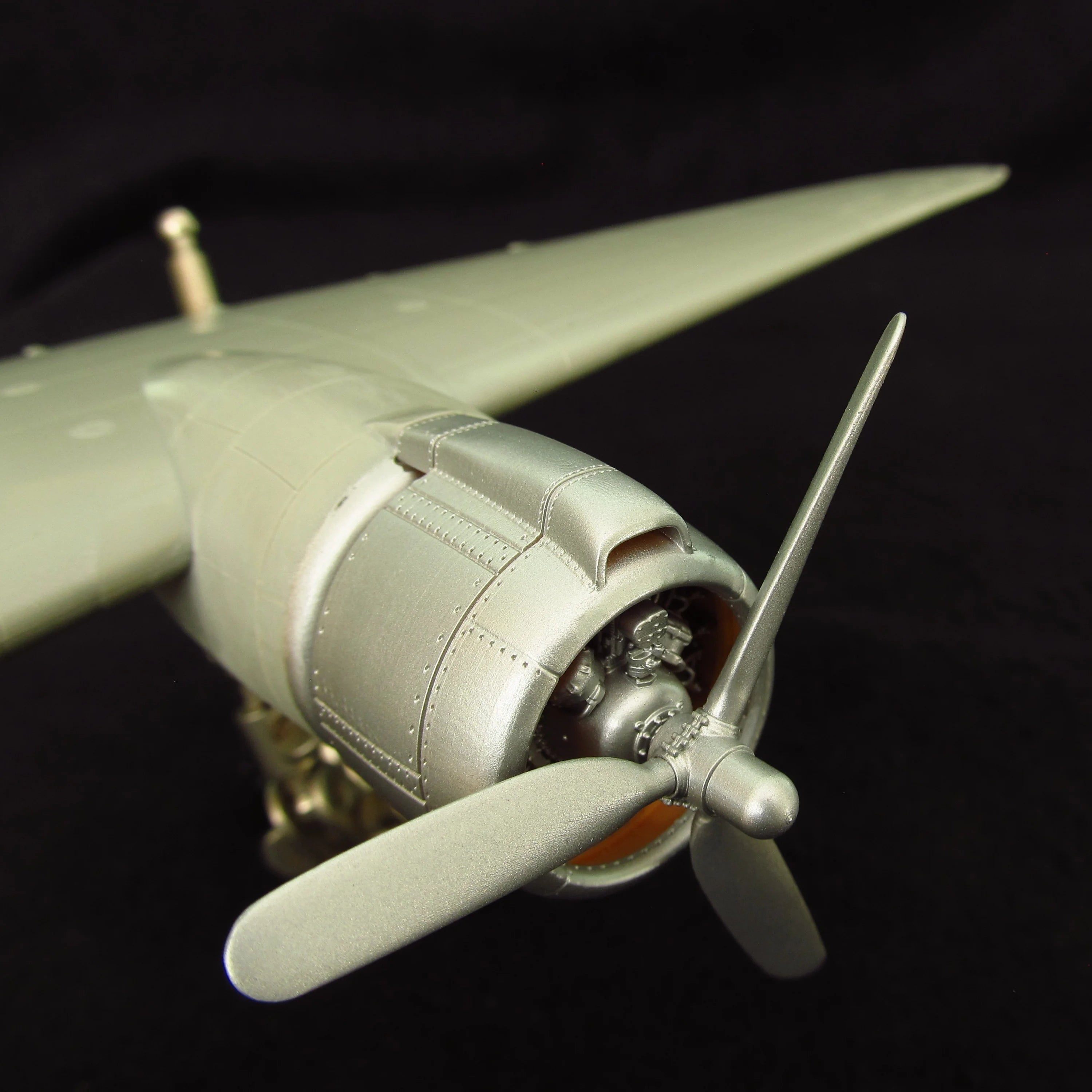 PV-1 Ventura, Propeller set Detailing set (3D-Printed) Scale 1:48 (Recommended for kit: Revell, Academy) Metallic Details MDR48253 - For Model Aircraft Kits