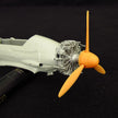 Hydroplane Arado Ar 196, Propeller set Detailing set (3D-Printed) Scale 1:48 (Recommended for kit: Italeri) Metallic Details MDR48255 - For Model Kits Aircraft