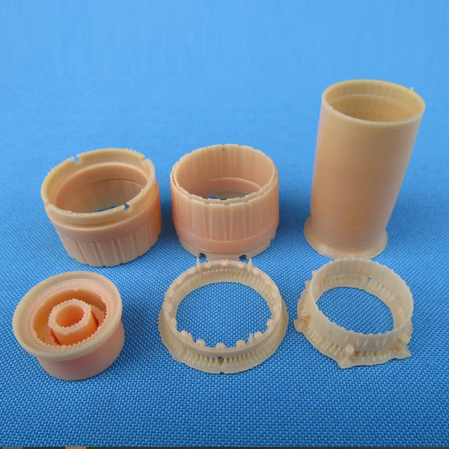 Mikoyan MiG-23, Jet Nozzels Detailing set (Resin) Scale 1:48 (Recommended for kit: Trumpeter) Metallic Details MDR4825 - For Aircraft Model Kit