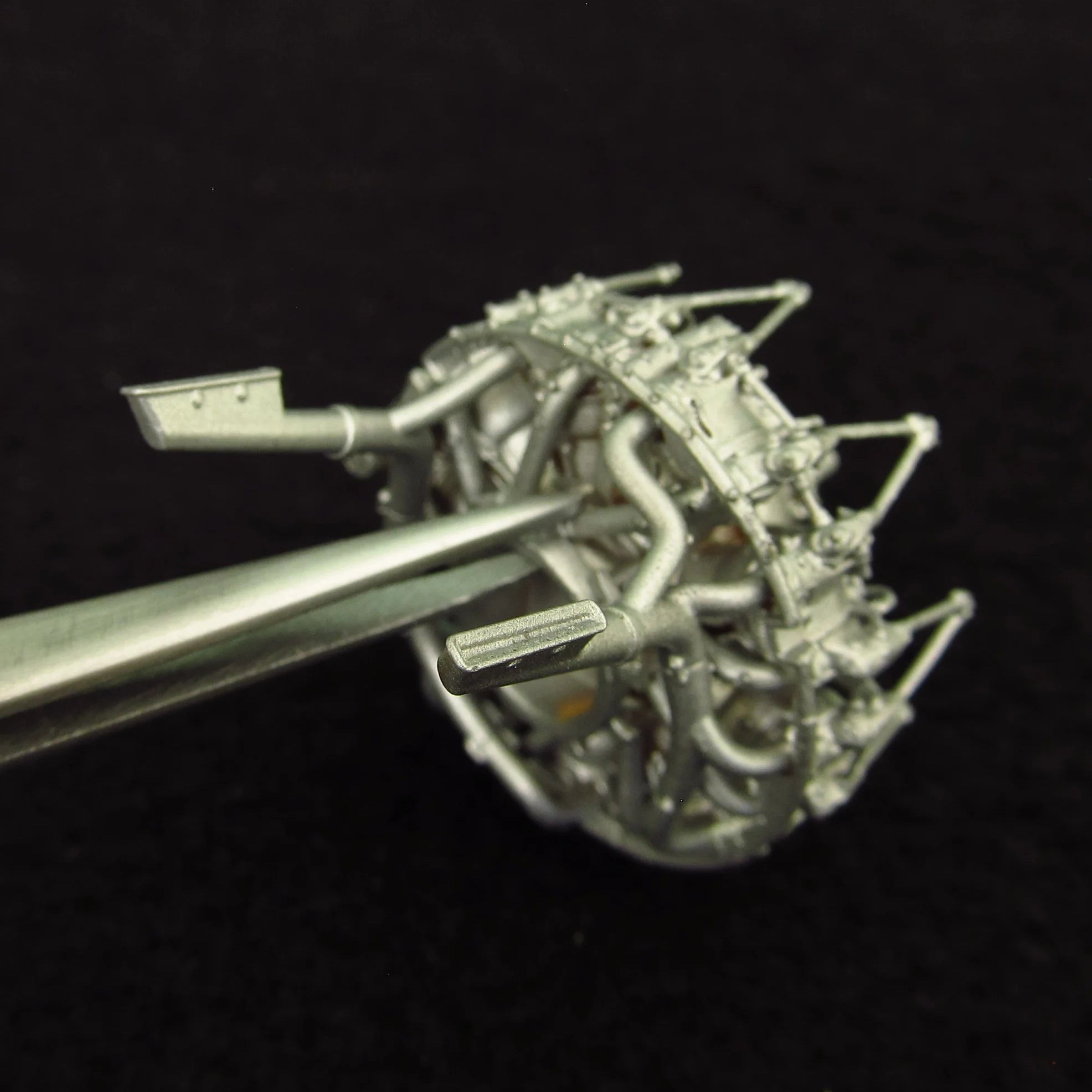 Hydroplane Arado Ar 196, Engine Detailing set (3D-Printed) Scale 1:48 Metallic Details MDR48272 - For Aircraft Model Kit