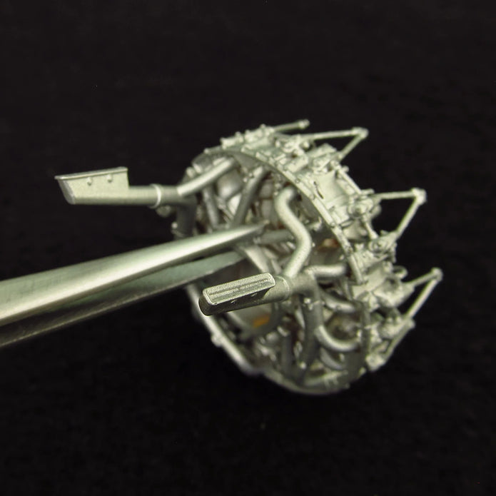 Hydroplane Arado Ar 196, Engine Detailing set (3D-Printed) Scale 1:48 Metallic Details MDR48272 - For Aircraft Model Kit