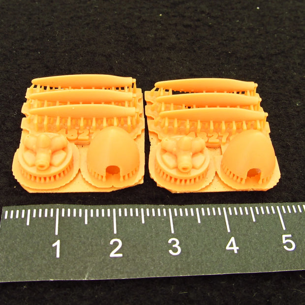 Gotha Go 244B, Propellers set Detailing set (3D-Printed) Scale 1:48 (Recommended for kit: ICM) Metallic Details MDR48274 - For Models Aircraft Kits