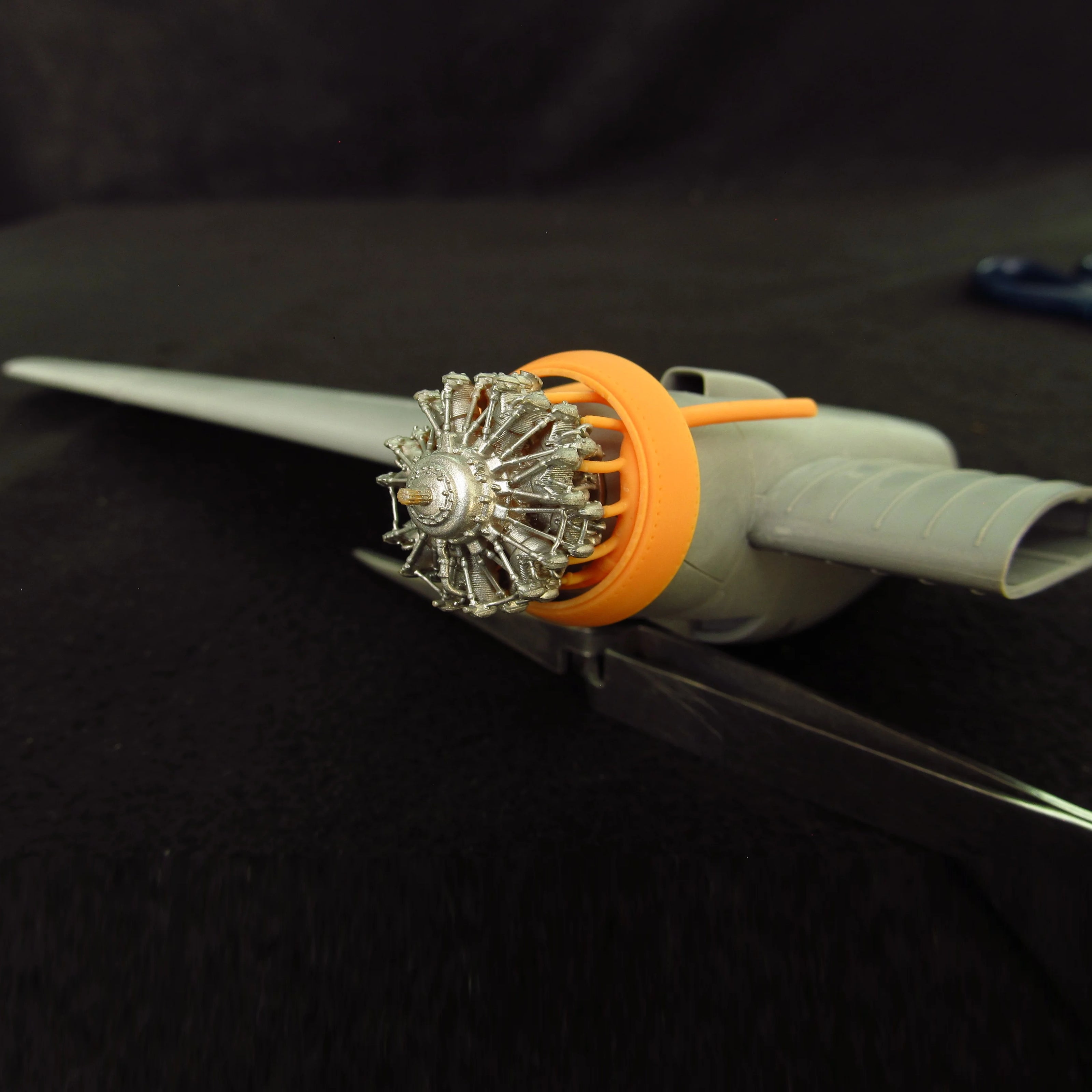 Gnome-Rhone 14M, Engines Detailing set (3D-Printed) Scale 1:48 Metallic Details MDR48275 - For Aircraft Kit Model