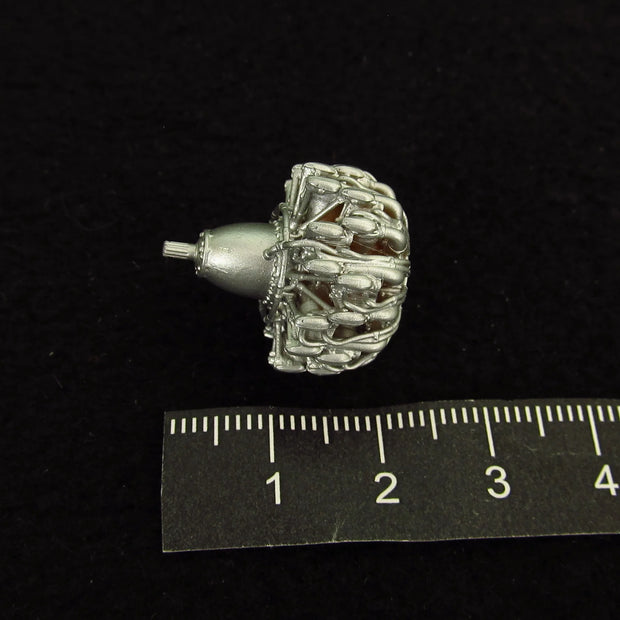 Gnome-Rhone 14N Engines Detailing set (3D-Printed) Scale 1:48 Metallic Details MDR48277 - For Aircraft Models Kits