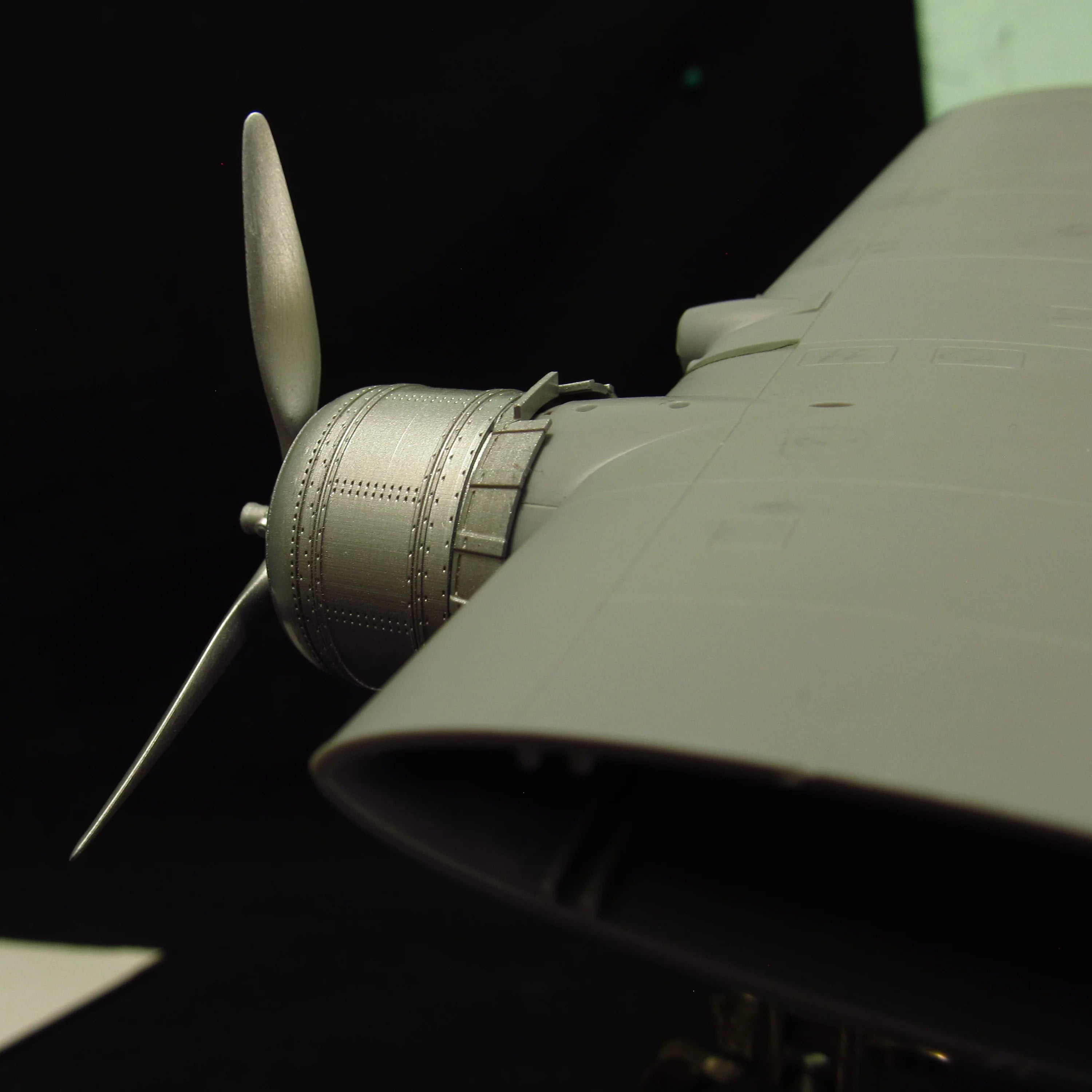 Bristol Beaufort, Propeller, Cowlings and Engines Detailing set (3D-Printed) Scale 1:48 (Recommended for kit: ICM) Metallic Details MDR48278 - For Model Kits Aircraft