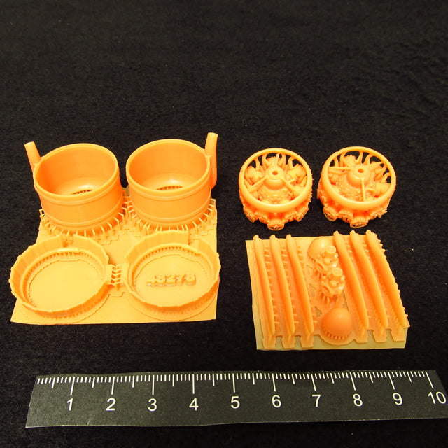 Bristol Beaufort, Propeller, Cowlings and Engines Detailing set (3D-Printed) Scale 1:48 (Recommended for kit: ICM) Metallic Details MDR48278 - For Model Kits Aircraft