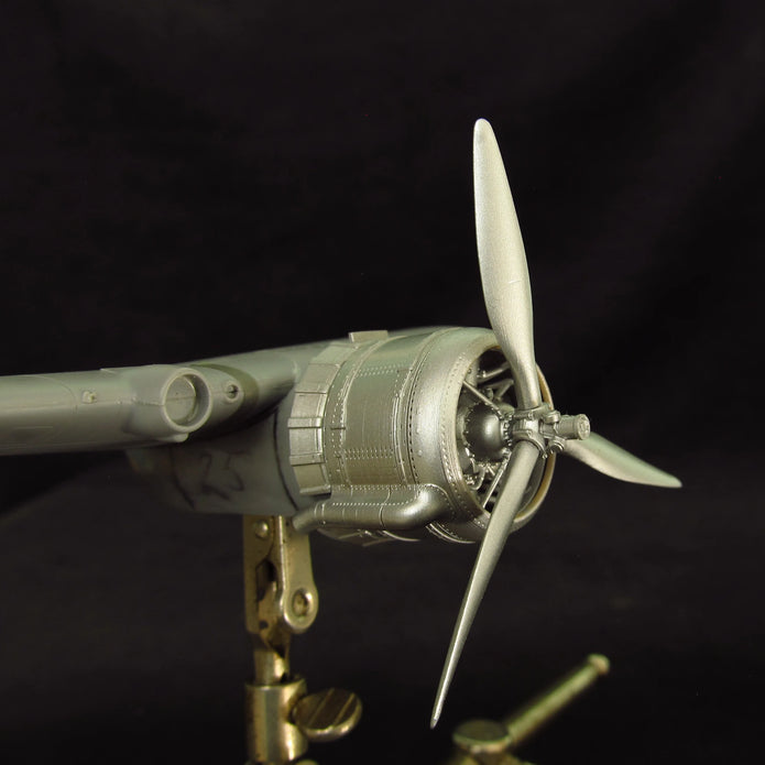 Bristol Beaufort, Propeller, Cowlings and Engines Detailing set (3D-Printed) Scale 1:48 (Recommended for kit: ICM) Metallic Details MDR48278 - For Model Kits Aircraft