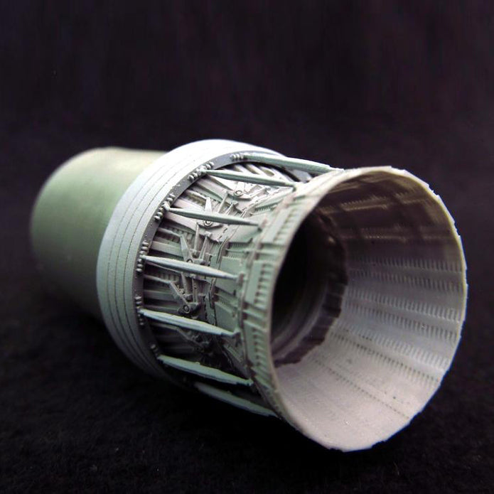 McDonnell-Douglas F-15 Strike Eagle, Jet Nozzles (opened) Detailing set (Resin, Photoetch) Scale 1:48 (Recommended for kit: Revell, Great Wall Hobby) Metallic Details MDR4827 - For Aircraft Models Kits