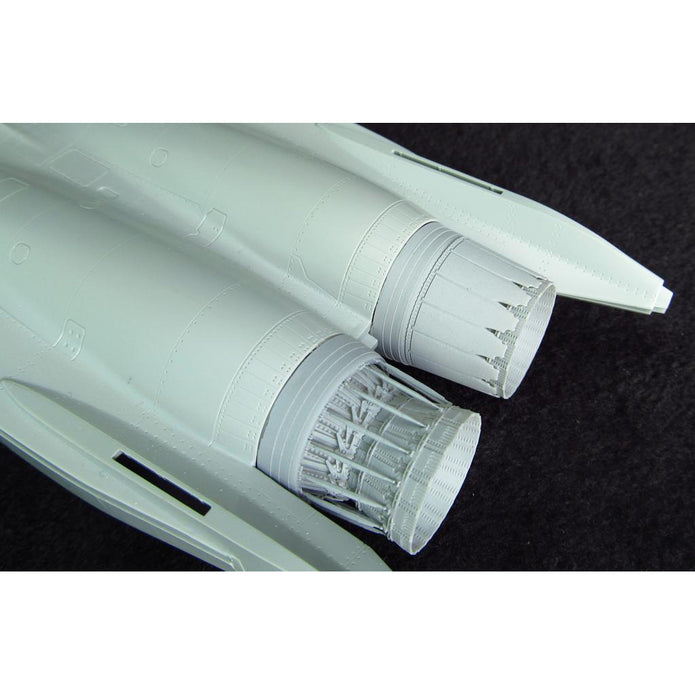 McDonnell-Douglas F-15 Strike Eagle, Jet Nozzles (opened) Detailing set (Resin, Photoetch) Scale 1:48 (Recommended for kit: Revell, Great Wall Hobby) Metallic Details MDR4827 - For Aircraft Models Kits