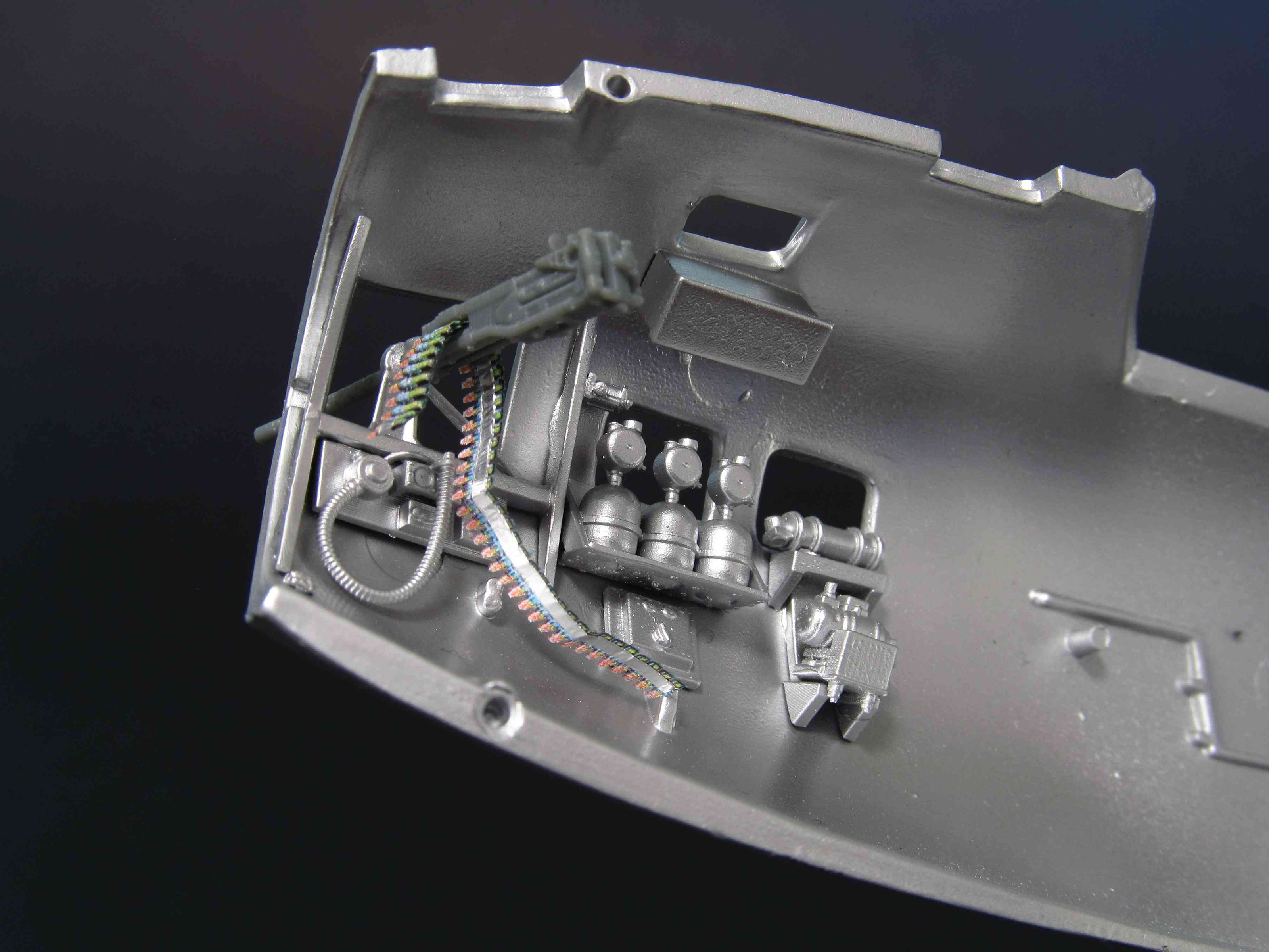 Boeing B-17F Flying Fortress Bombardier’s Cockpit (Interior set) (for Monogram) Scale 1:48 Metallic Details MDR48283