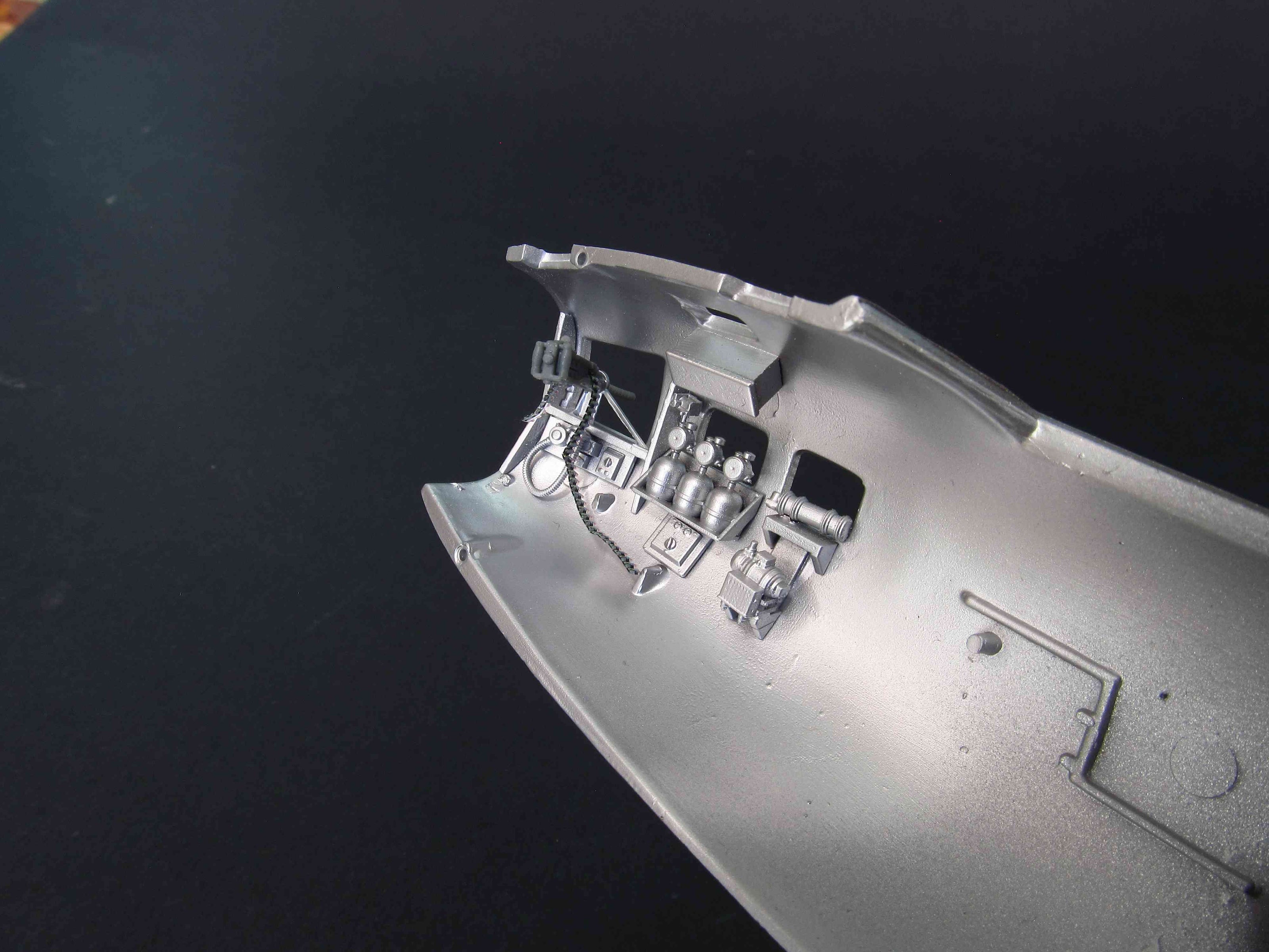 Boeing B-17F Flying Fortress Bombardier’s Cockpit (Interior set) (for Monogram) Scale 1:48 Metallic Details MDR48283