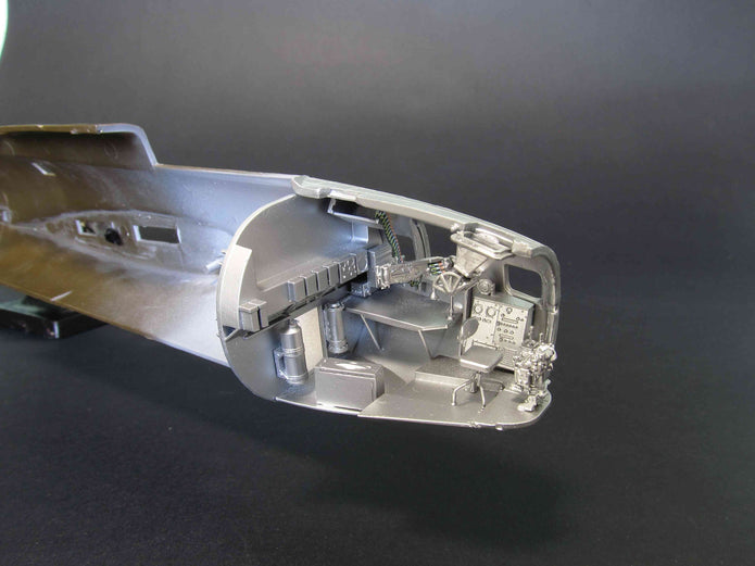 Boeing B-17F Flying Fortress Bombardier’s Cockpit (Interior set) (for Monogram) Scale 1:48 Metallic Details MDR48283
