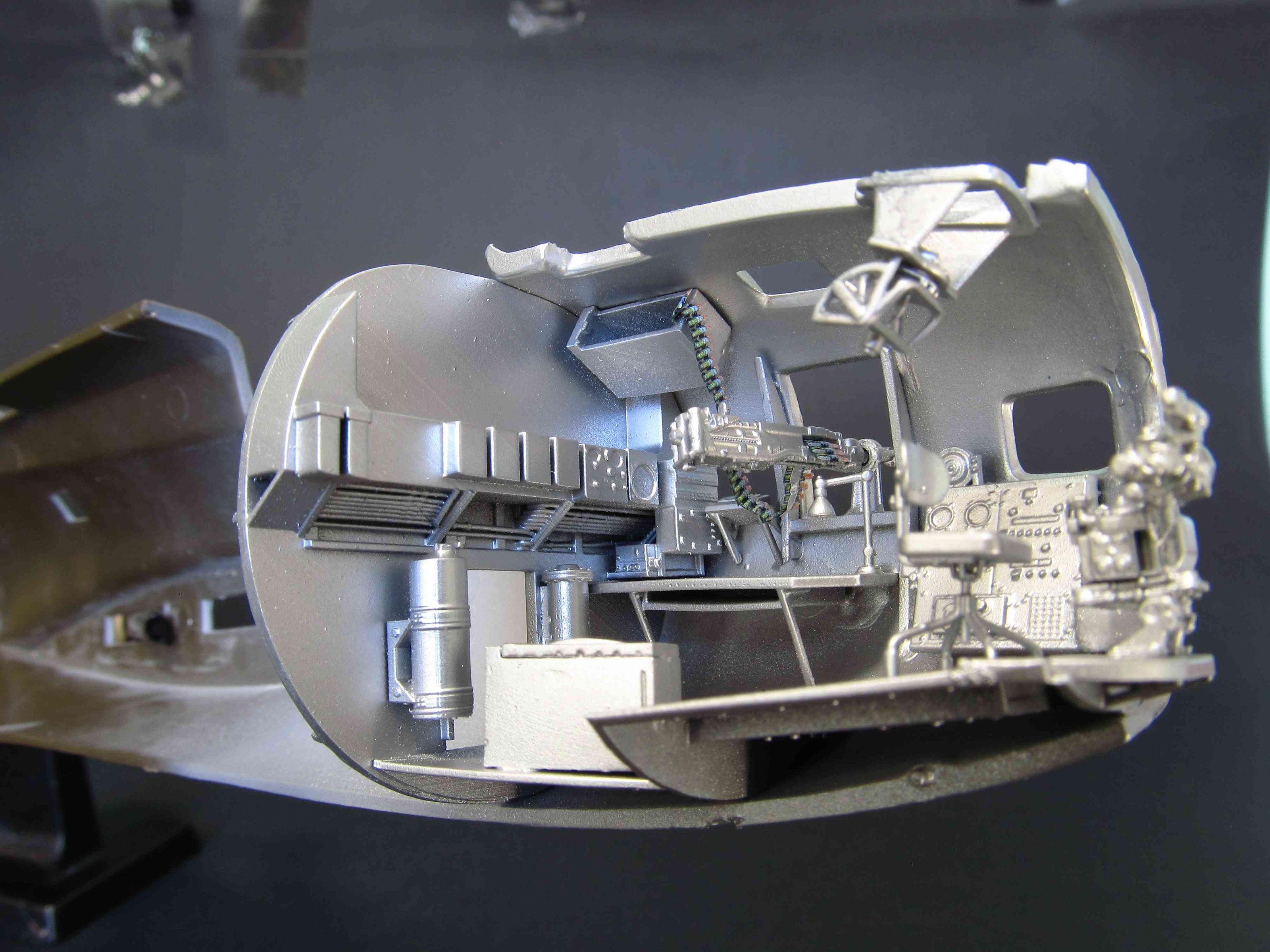 Boeing B-17F Flying Fortress Bombardier’s Cockpit (Interior set) (for Monogram) Scale 1:48 Metallic Details MDR48283