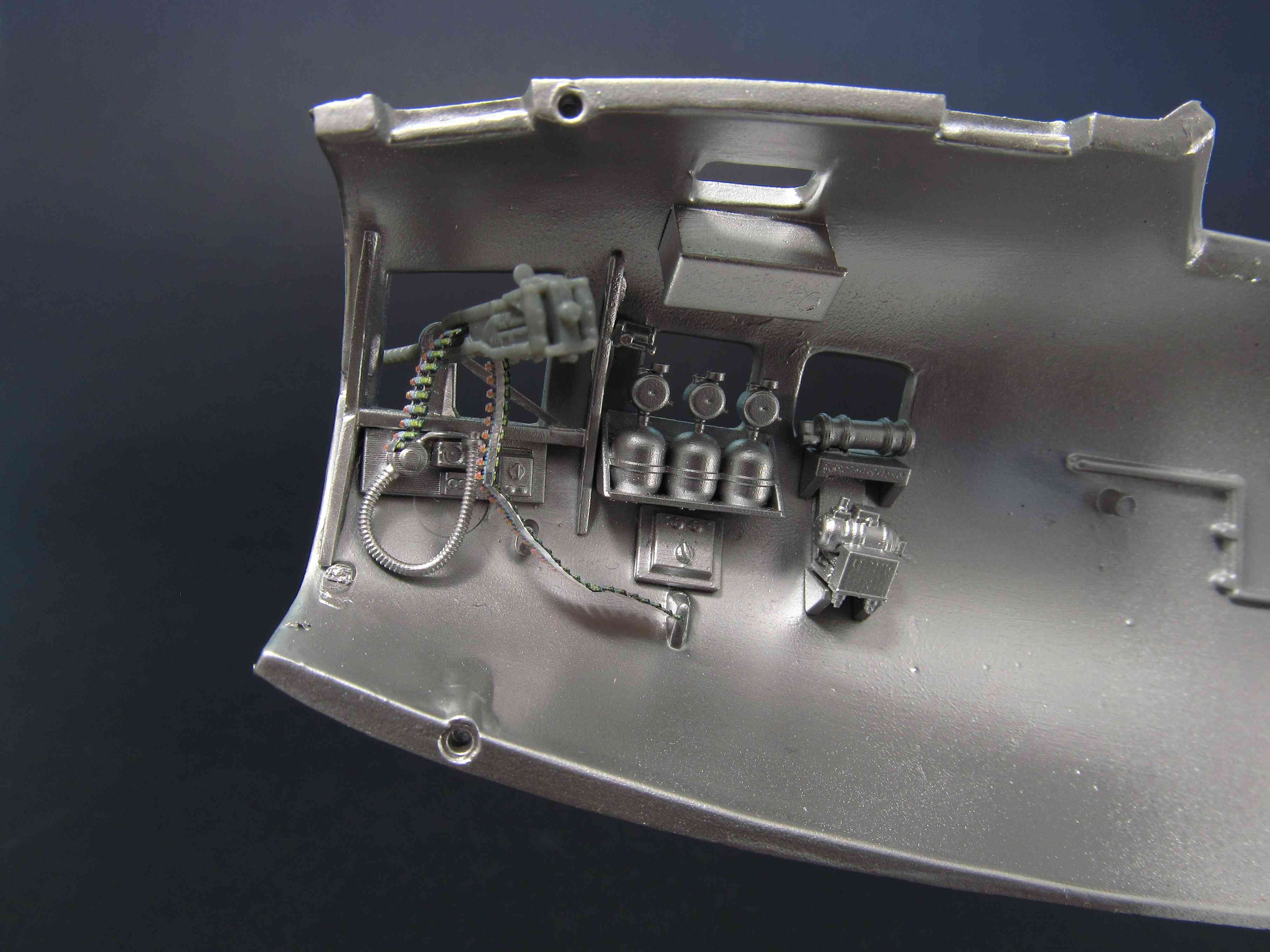 Boeing B-17F Flying Fortress Bombardier’s Cockpit (Interior set) (for Monogram) Scale 1:48 Metallic Details MDR48283