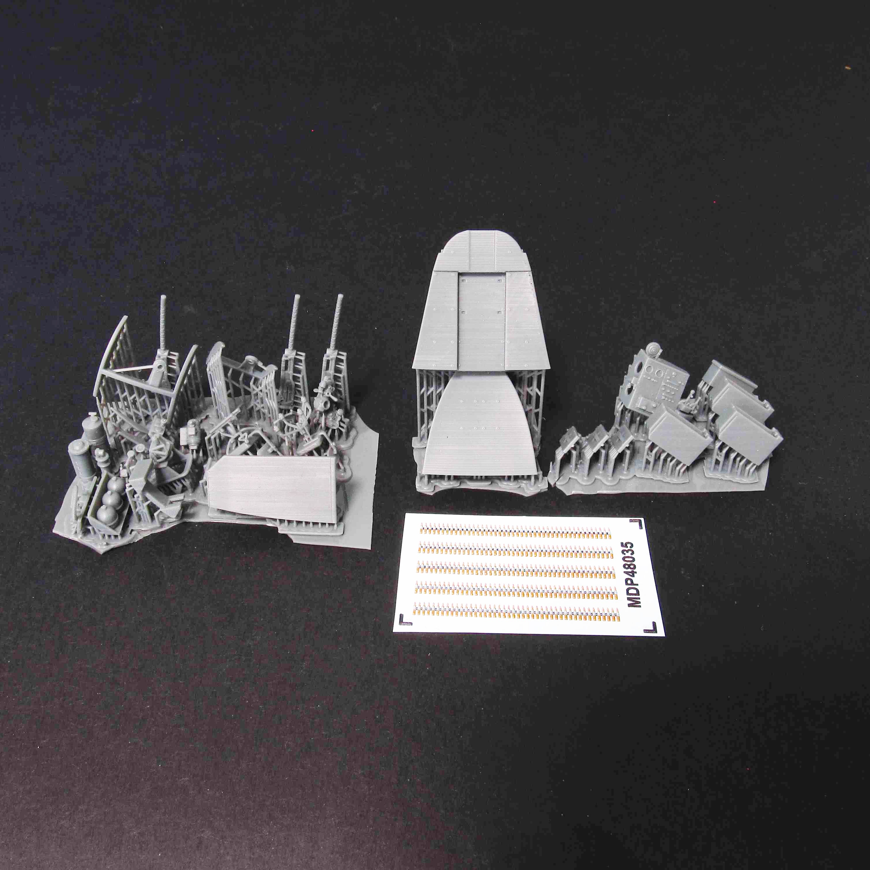 Boeing B-17F Flying Fortress Bombardier’s Cockpit (Interior set) (for HK Models) Scale 1:48 Metallic Details MDR48284