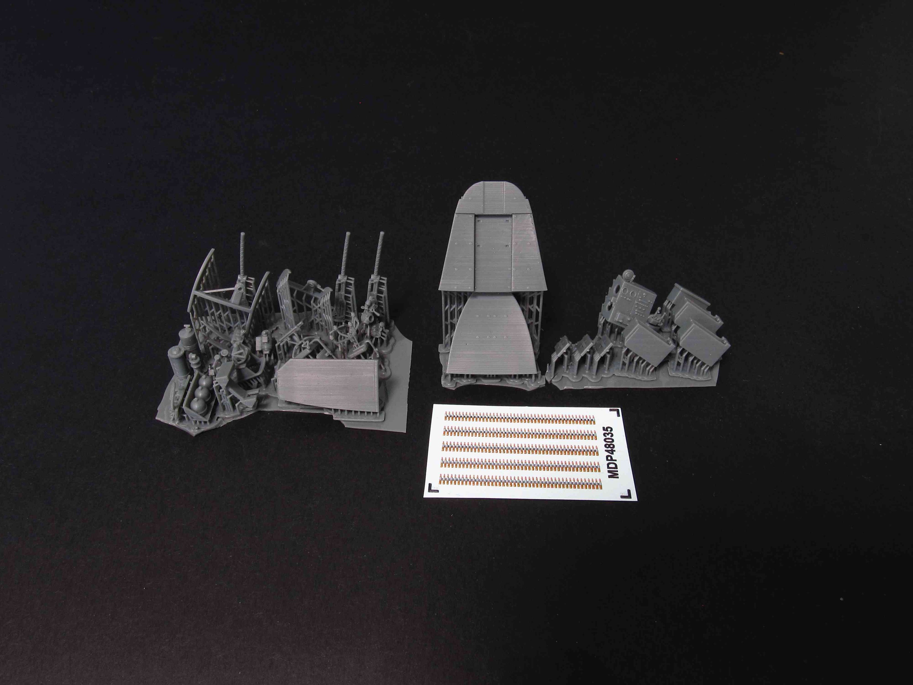 Boeing B-17F Flying Fortress Bombardier’s Cockpit (Interior set) (for HK Models) Scale 1:48 Metallic Details MDR48284