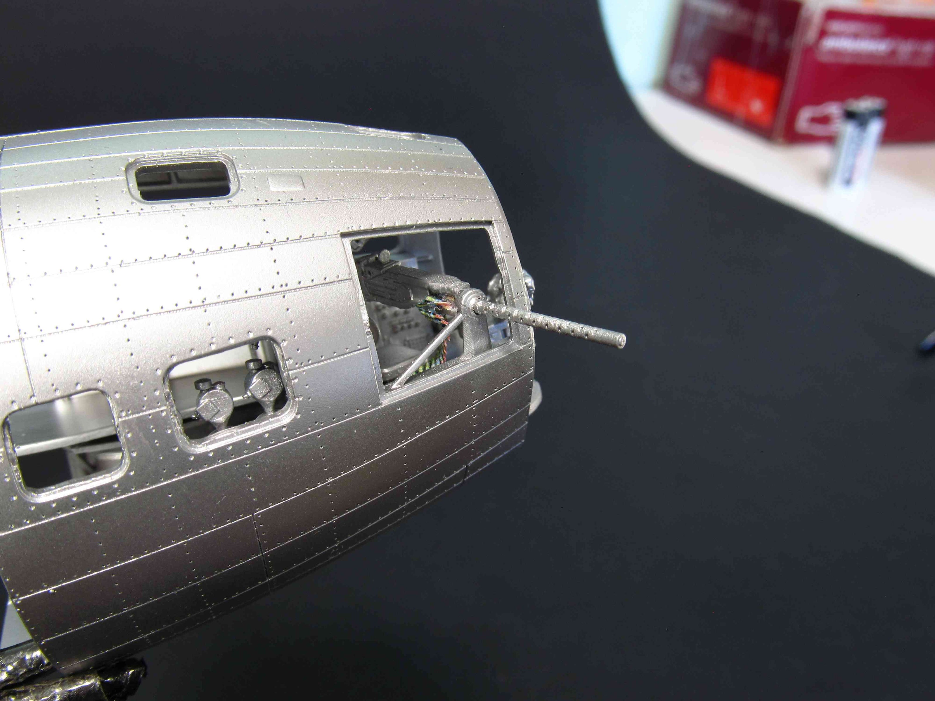 Boeing B-17F Flying Fortress Bombardier’s Cockpit (Interior set) (for HK Models) Scale 1:48 Metallic Details MDR48284