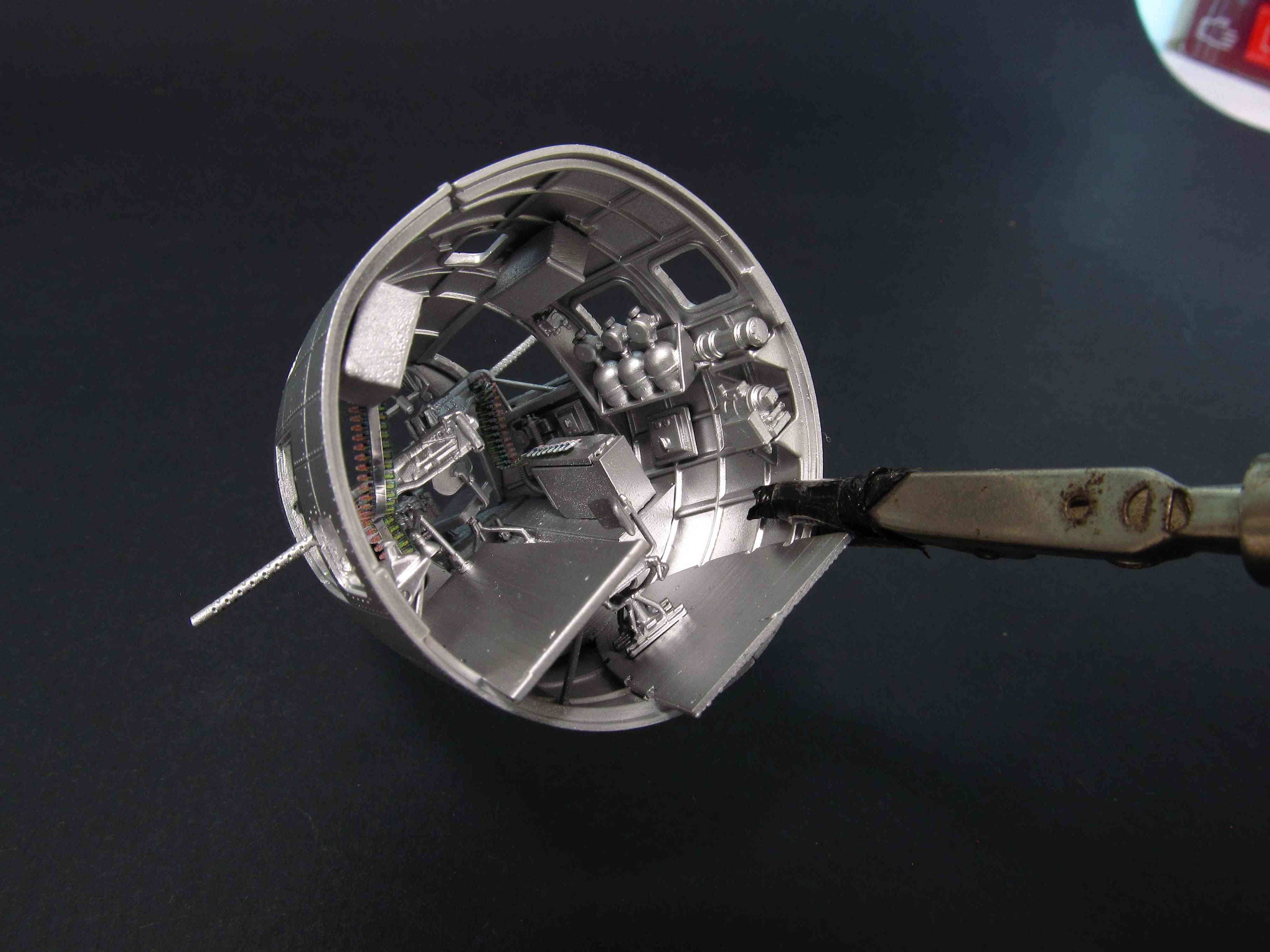 Boeing B-17F Flying Fortress Bombardier’s Cockpit (Interior set) (for HK Models) Scale 1:48 Metallic Details MDR48284