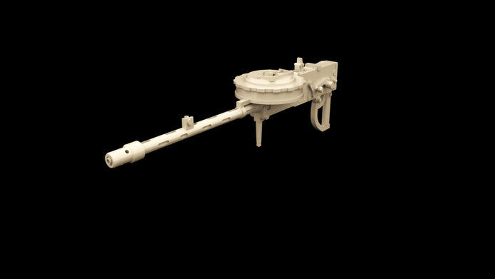 Te-1 Japanese Machine Gun Scale 1:48 Metallic Details MDR48285