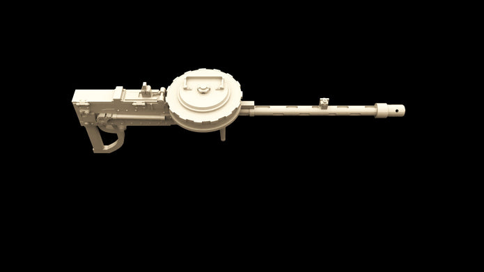 Te-1 Japanese Machine Gun Scale 1:48 Metallic Details MDR48285