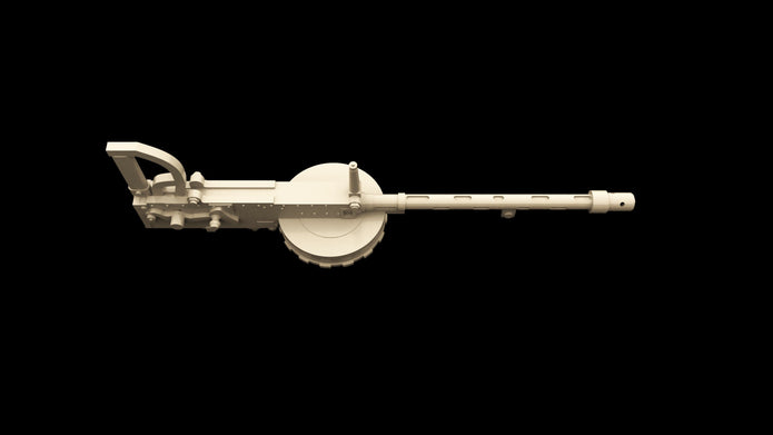 Te-1 Japanese Machine Gun Scale 1:48 Metallic Details MDR48285