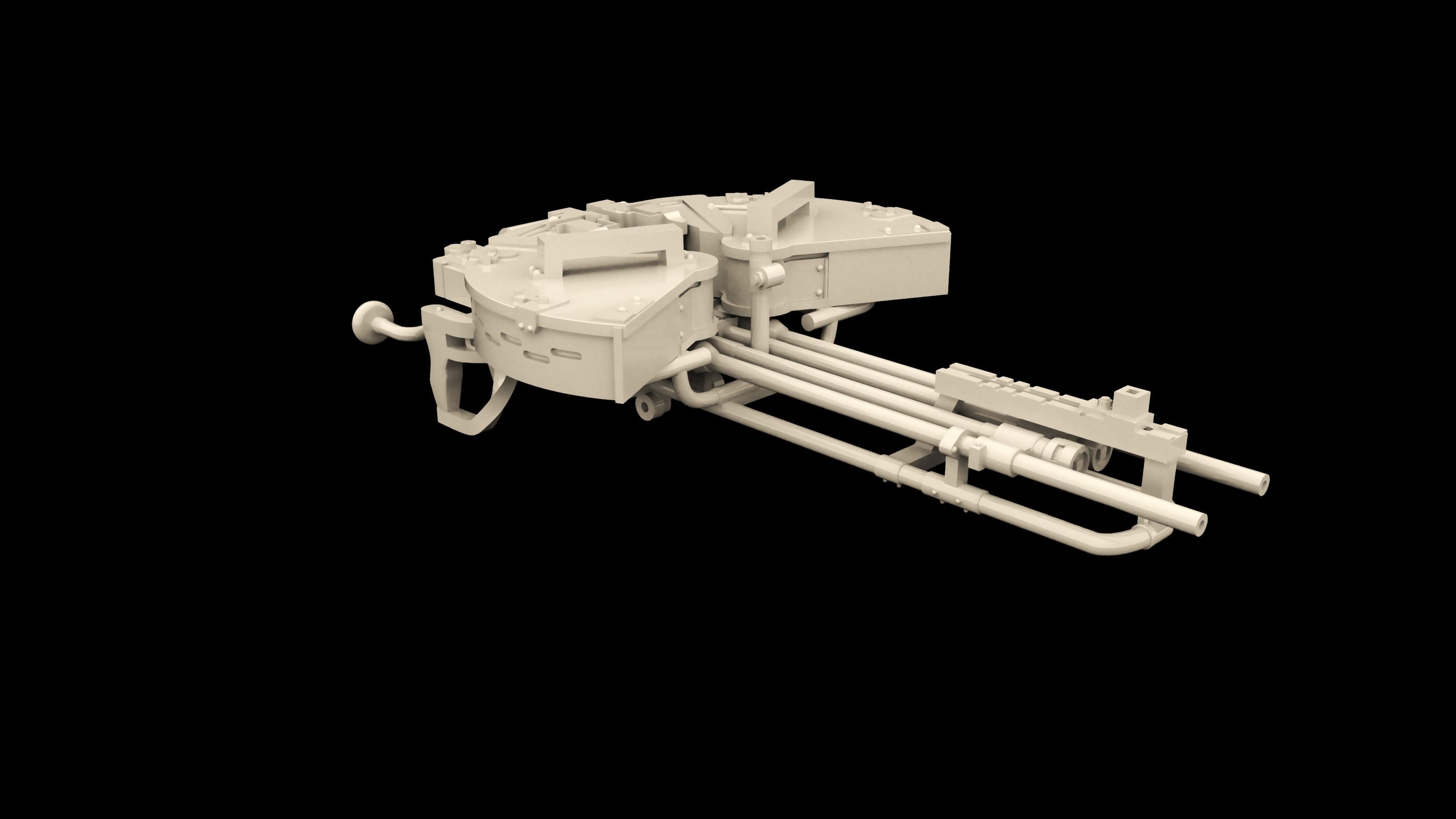 Type 89 dual flexible Japanese Machine Gun Scale 1:48 Metallic Details MDR48286