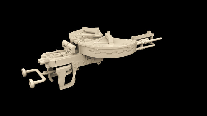 Type 89 dual flexible Japanese Machine Gun Scale 1:48 Metallic Details MDR48286