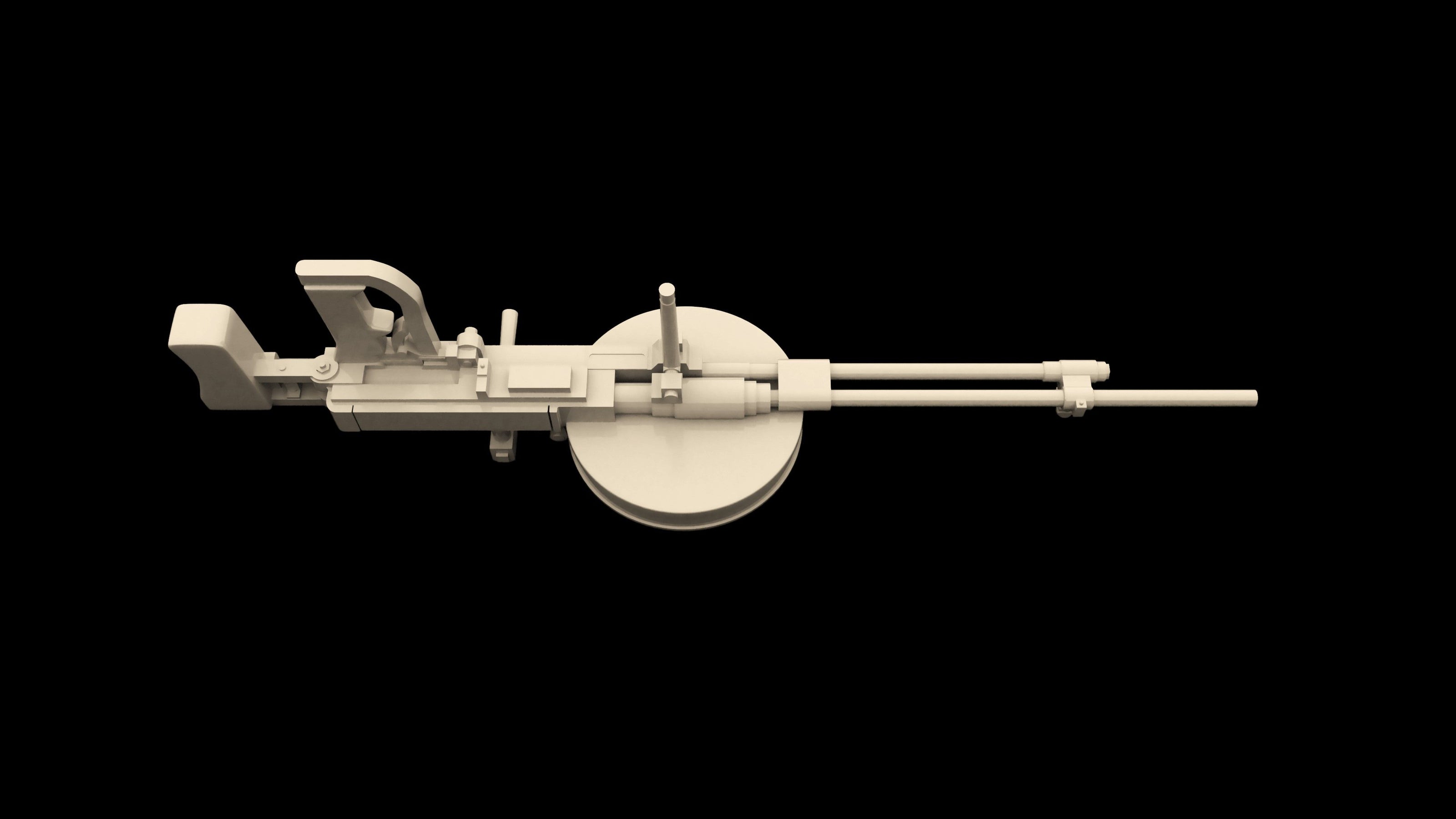 Te-4 Japanese Machine Gun Scale 1:48 Metallic Details MDR48287