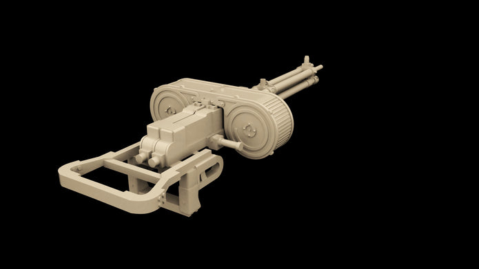 Te-3 Japanese Machine Gun Scale 1:48 Metallic Details MDR48288