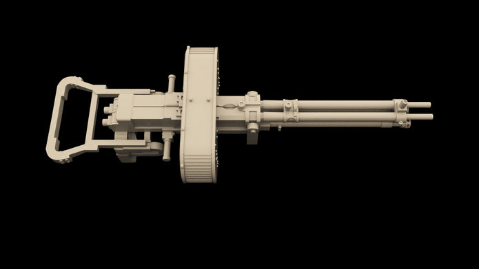 Te-3 Japanese Machine Gun Scale 1:48 Metallic Details MDR48288