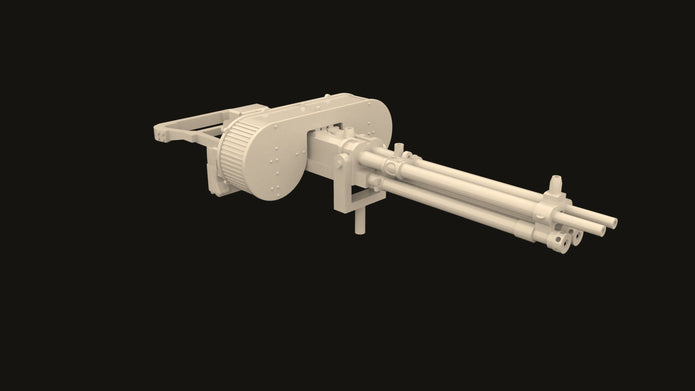 Te-3 Japanese Machine Gun Scale 1:48 Metallic Details MDR48288