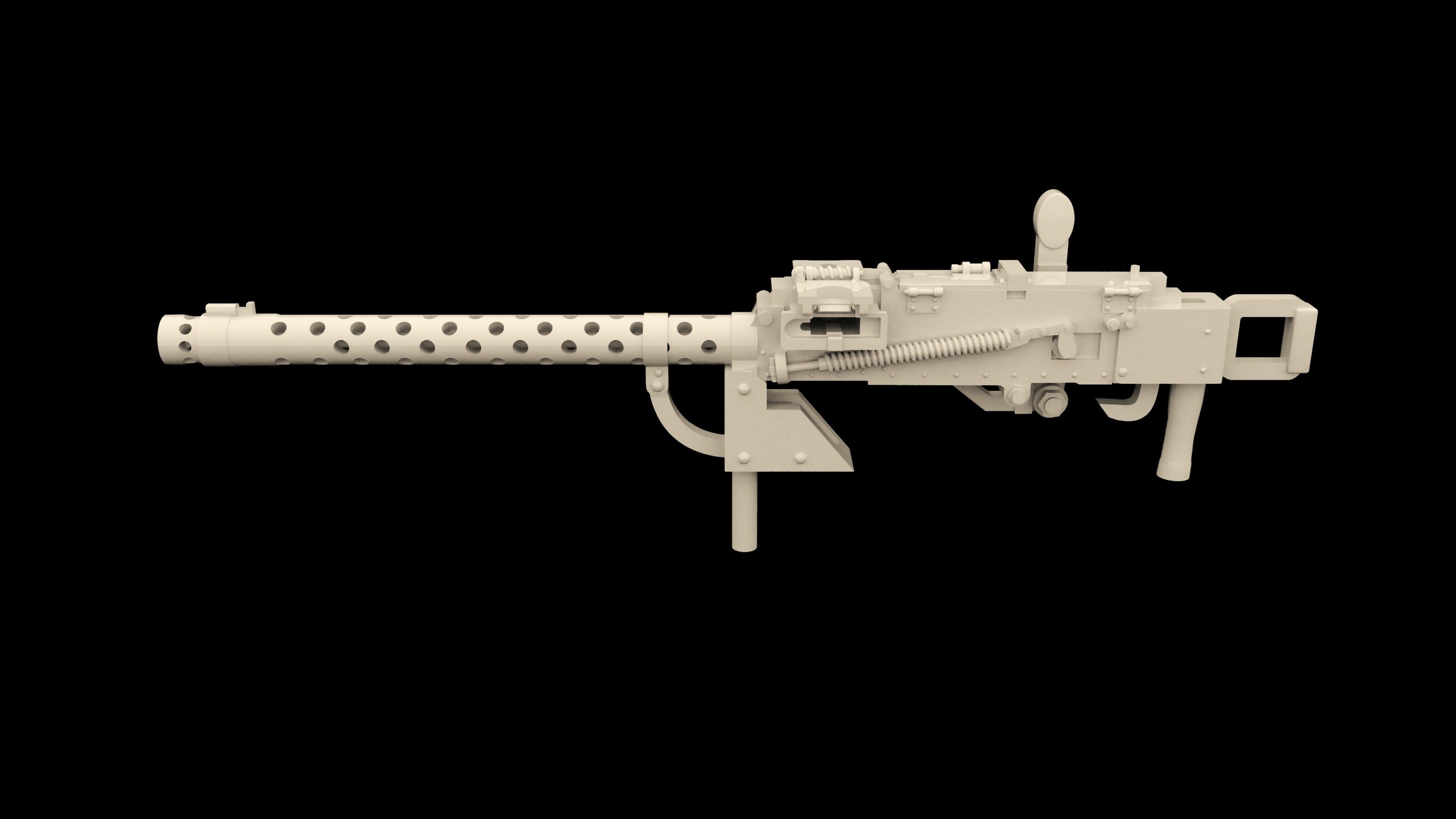 Type 89 Japanese Machine Gun Scale 1:48 Metallic Details MDR48289