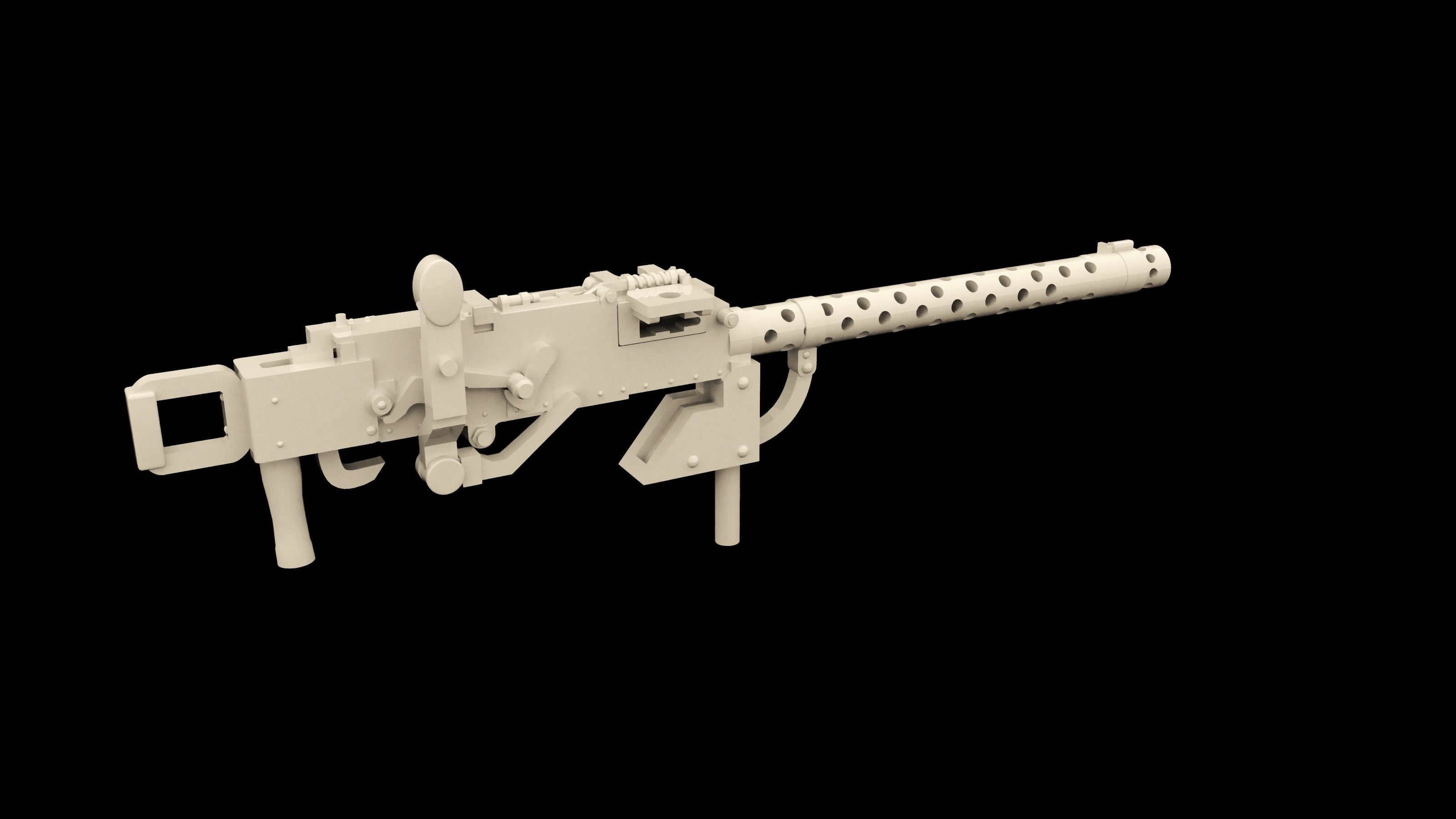 Type 89 Japanese Machine Gun Scale 1:48 Metallic Details MDR48289