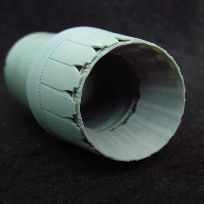 McDonnell-Douglas F-15 Strike Eagle, Jet Nozzles (with external flaps) (Resin, Photoetch) Scale 1:48 (Recommended for kit: Revell, Great Wall Hobby) Metallic Details MDR4828 - For Aircraft Model Kit