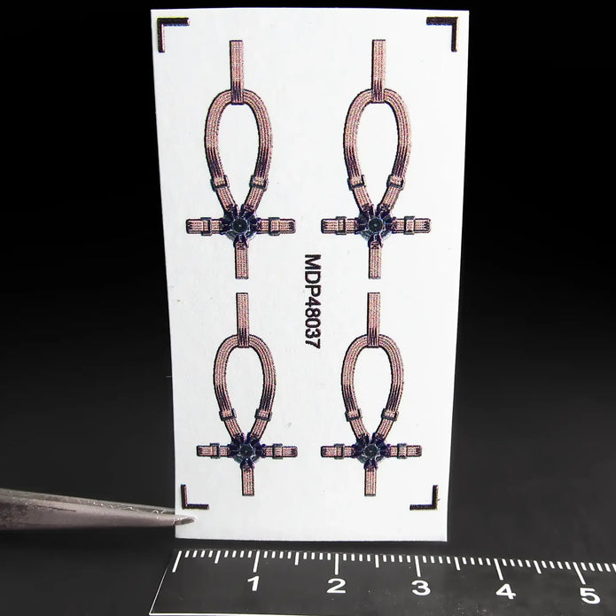 Pilot seats for UH-60, SH-60, MH-60 early Scale 1:48 Metallic Details MDR48290