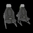 Pilot seats for UH-60, SH-60, MH-60 early Scale 1:48 Metallic Details MDR48290