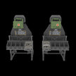 Pilot seats for UH-60, SH-60, MH-60 early Scale 1:48 Metallic Details MDR48290