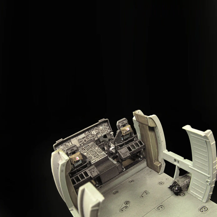 Pilot seats for UH-60, SH-60, MH-60 early Scale 1:48 Metallic Details MDR48290