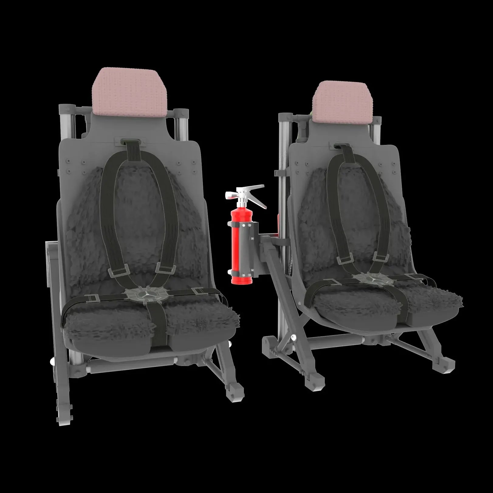 Pilot seats for UH-60, SH-60, MH-60 late Scale 1:48 Metallic Details MDR48292