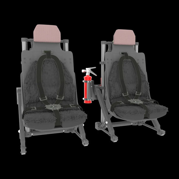 Pilot seats for UH-60, SH-60, MH-60 late Scale 1:48 Metallic Details MDR48292