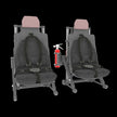 Pilot seats for UH-60, SH-60, MH-60 late Scale 1:48 Metallic Details MDR48292