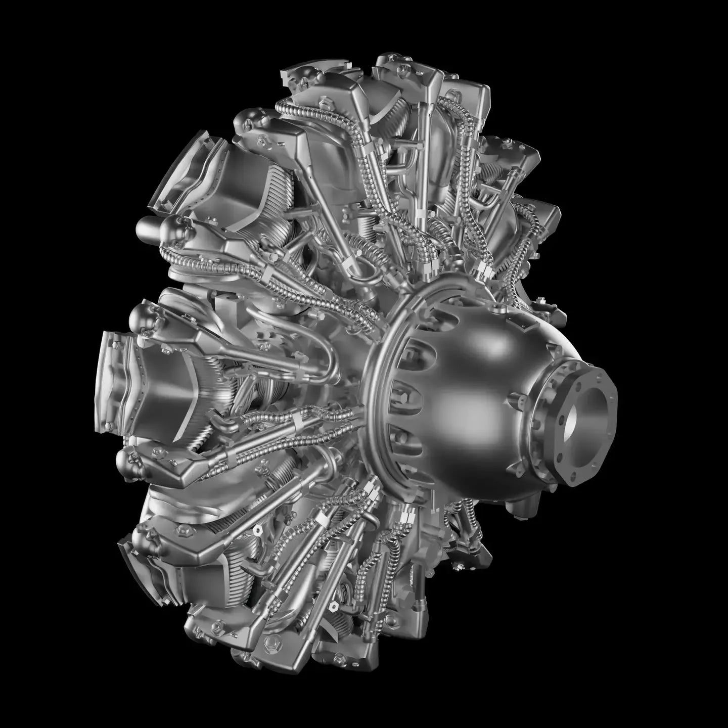 BMW Bramo Fafnir 323 Engine Scale 1:48 Metallic Details MDR48295