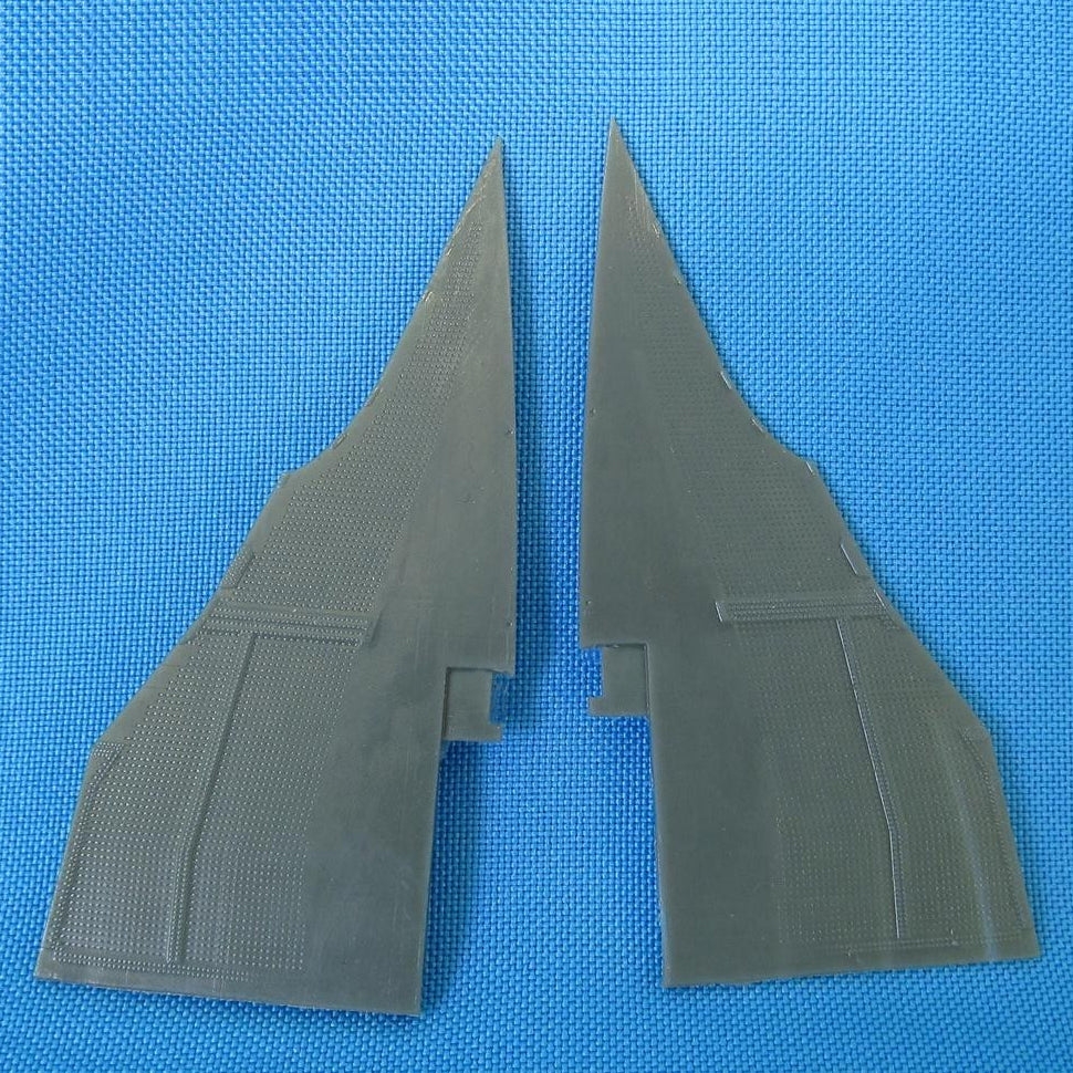 MiG-25, Air Intakes Exterior Details (Resin, Photoetch) Scale 1:48 (Recommended for kit: ICM) Metallic Details MDR4834 - For Aircraft Model Kits