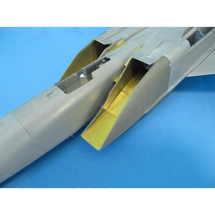 MiG-25, Air Intakes Exterior Details (Resin, Photoetch) Scale 1:48 (Recommended for kit: ICM) Metallic Details MDR4834 - For Aircraft Model Kits