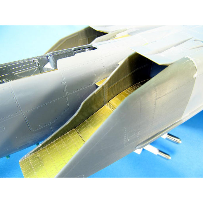 MiG-25, Air Intakes Exterior Details (Resin, Photoetch) Scale 1:48 (Recommended for kit: ICM) Metallic Details MDR4834 - For Aircraft Model Kits