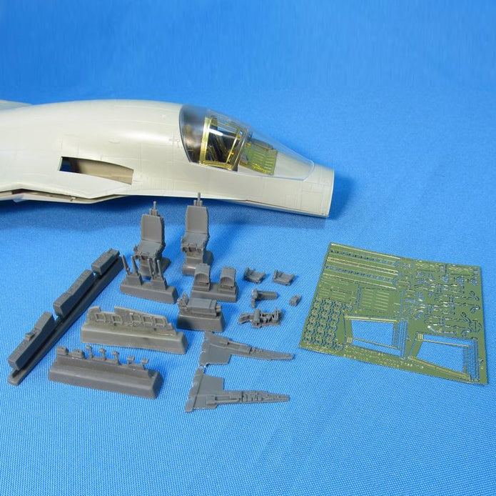 Cockpit set and Seats for aircraft model Su-34 (for Kitty Hawk, HobbyBoss) Scale 1:48 Metallic Details MDR4836