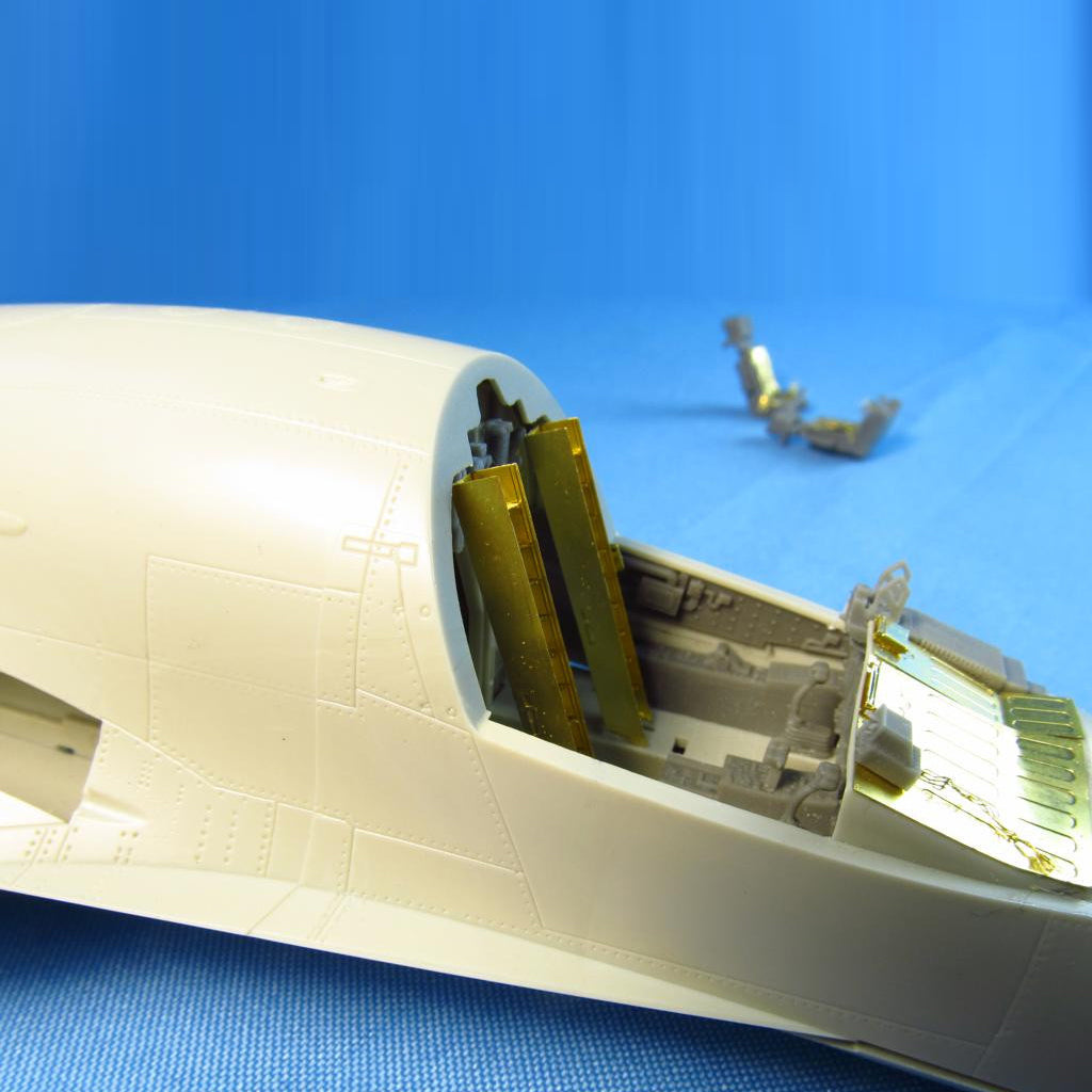 Cockpit set and Seats for aircraft model Su-34 (for Kitty Hawk, HobbyBoss) Scale 1:48 Metallic Details MDR4836